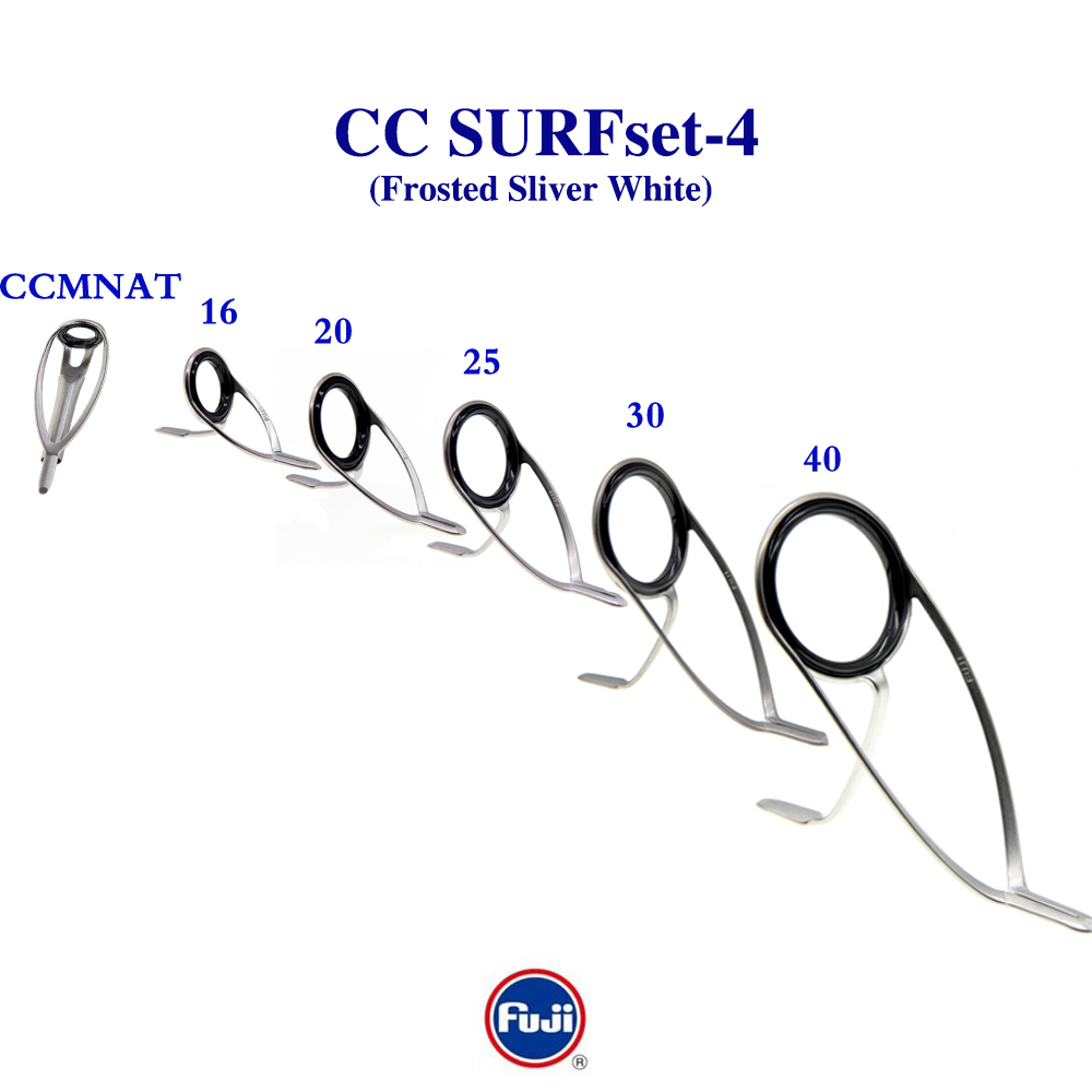 Original FUJI KW guide Kit Hea - Fishing Rod Surf reseña y precio