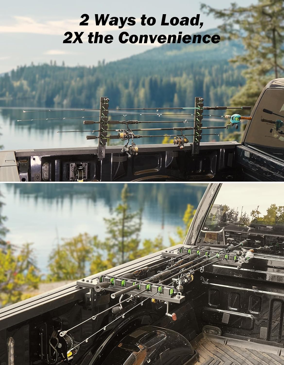 JOYTUTUS Truck Bed Fishing Rod - Fishing Rod Boat reseña y precio