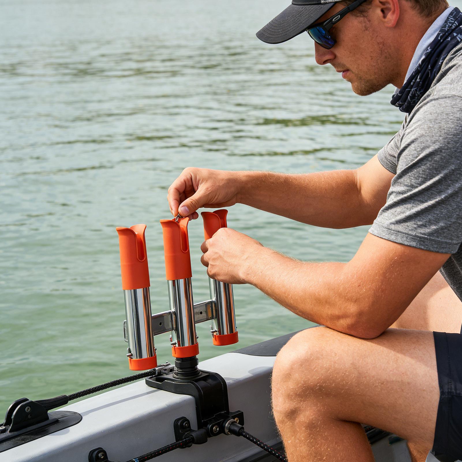 Rod Holder For Boat 3 Tube Lin - Fishing Rod Rack reseña y precio