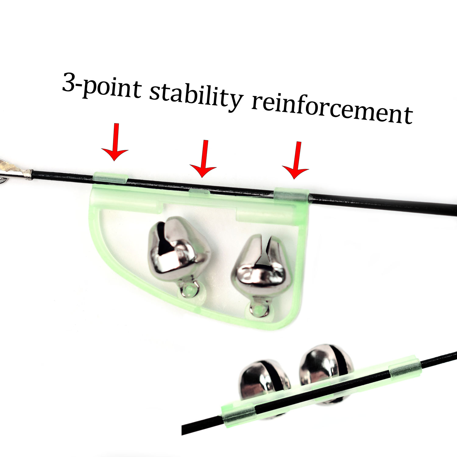 Topranc Double Bells Fishing B - Fishing Rod Casting reseña y precio