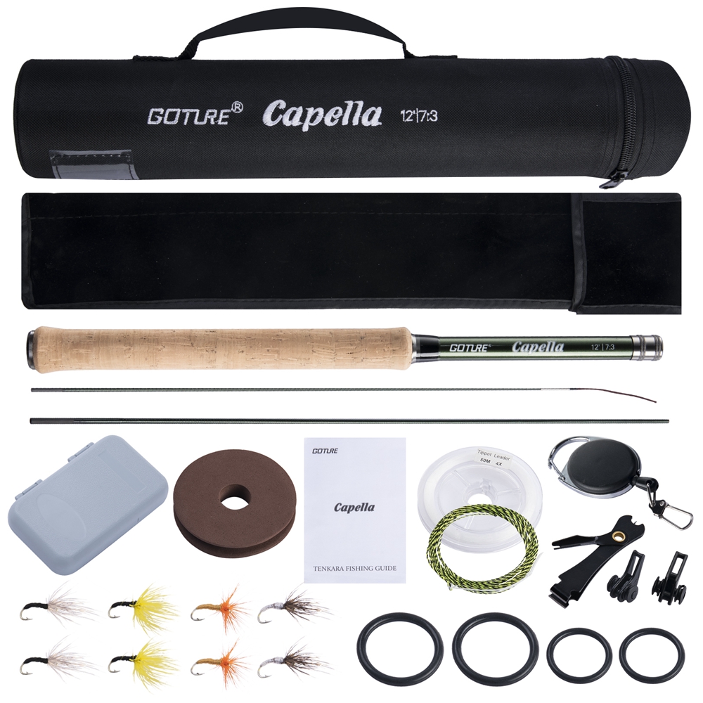 Goture Tenkara Fly Fishing Rod - Fishing Rod Combo reseña y precio