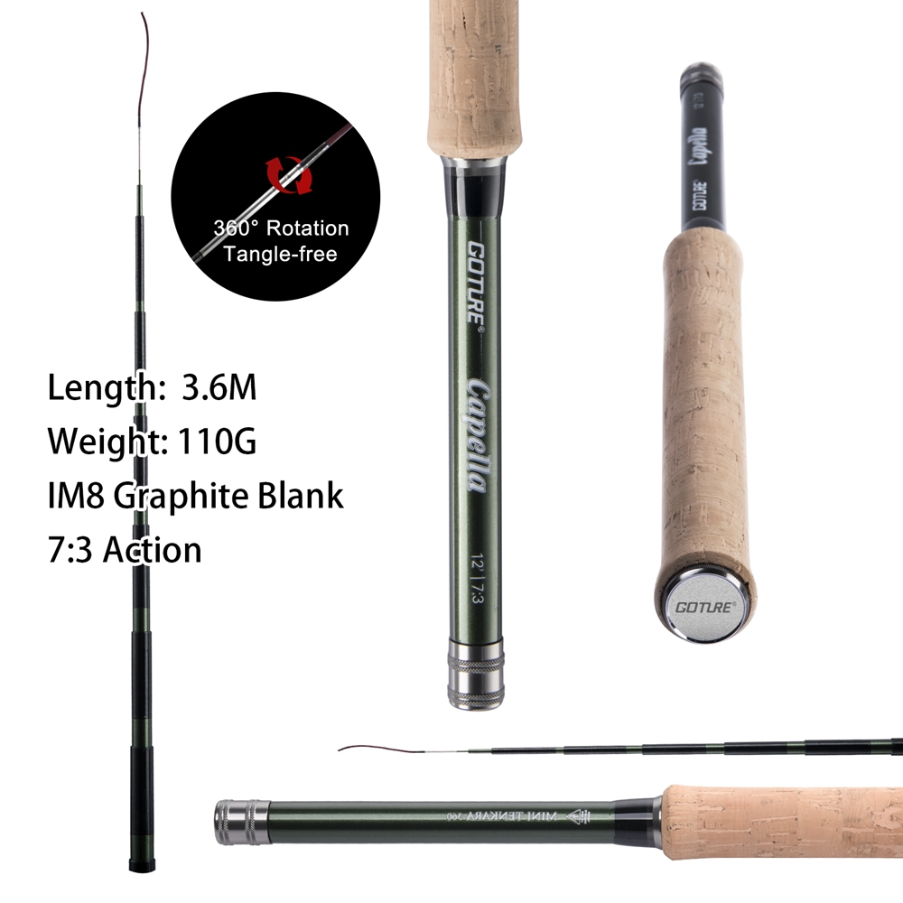 Goture Tenkara Fly Fishing Rod - Fishing Rod Combo reseña y precio