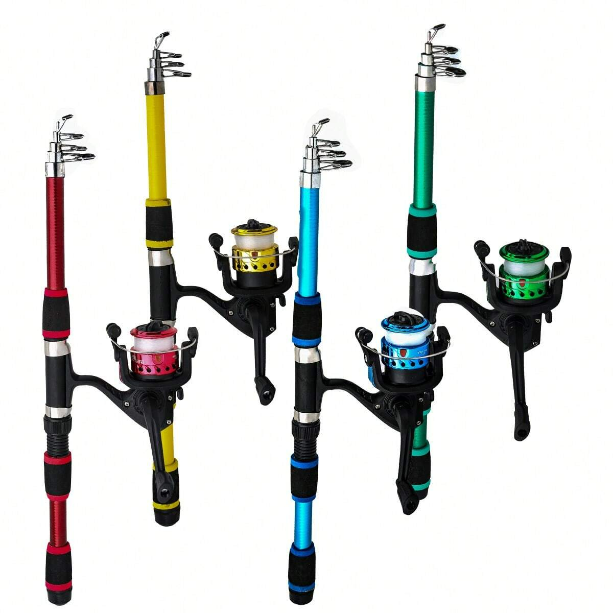 Fishing Pole Set Full Kits Wit - Fishing Rod Spinning reseña y precio