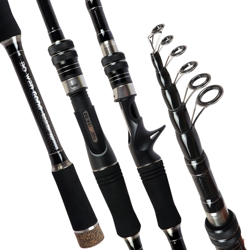 1.8m-3.0m Ultralight Carbon Fi - Fishing Rod Surf reseña y precio