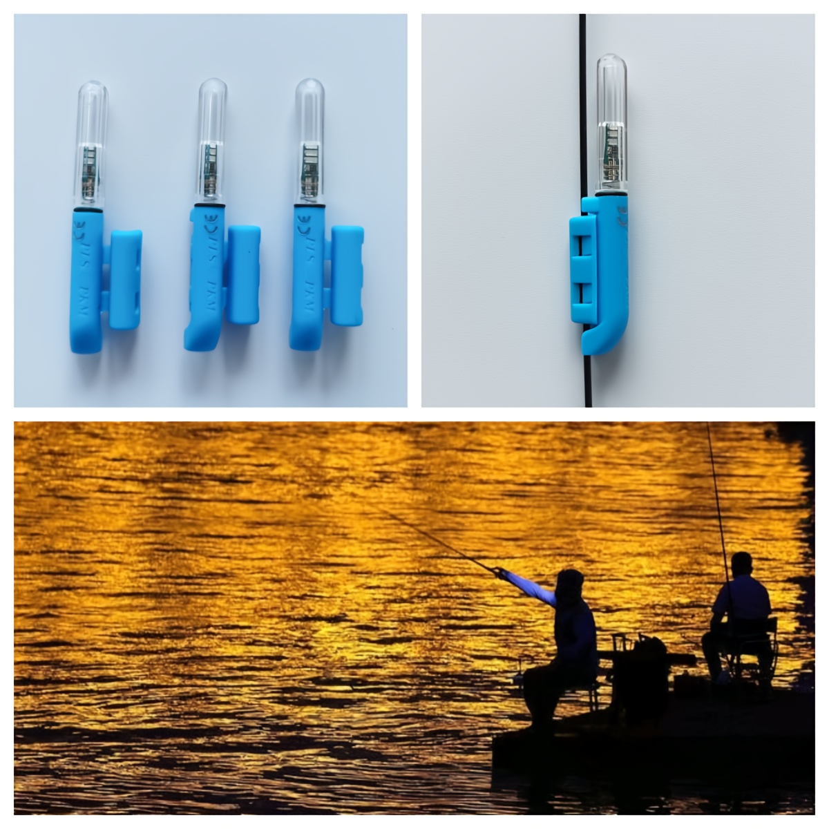 2pcs New night fishing rod tip - Fishing Rod Guide Replacement reseña y precio