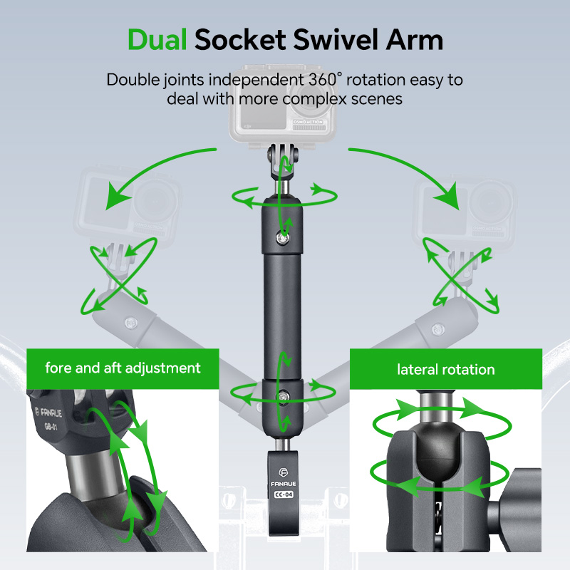 FANAUE motorcycle phone holder - Fishing Rod Holder reseña y precio