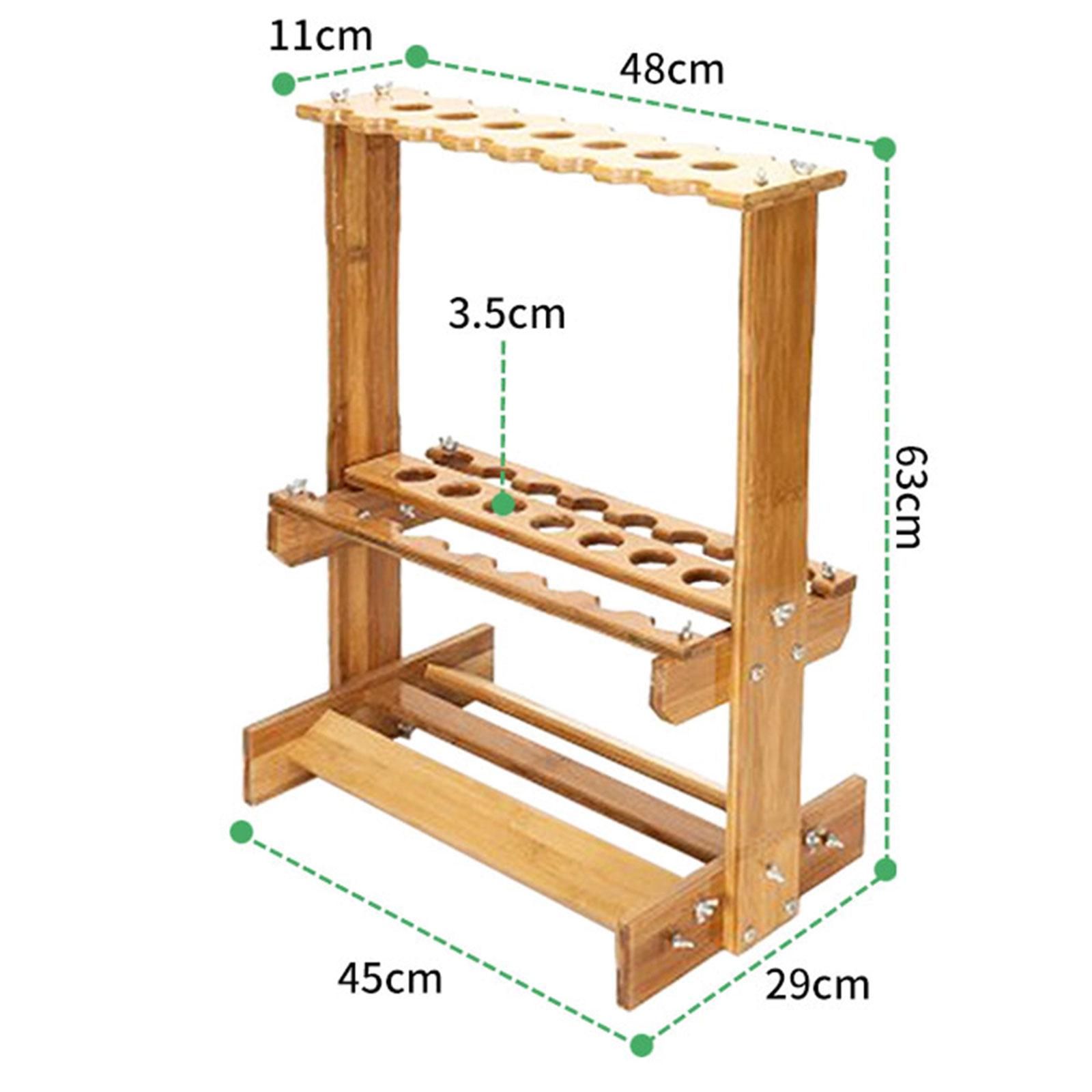 Fishing Rod Storage Rack Bambo - Fishing Rod Rack reseña y precio