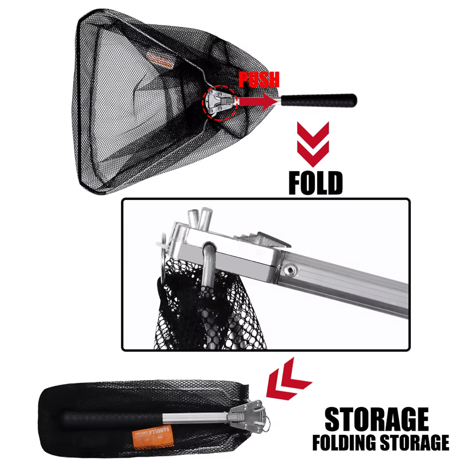 CAZULO Folding convenient fish - Fishing Rod Fly reseña y precio