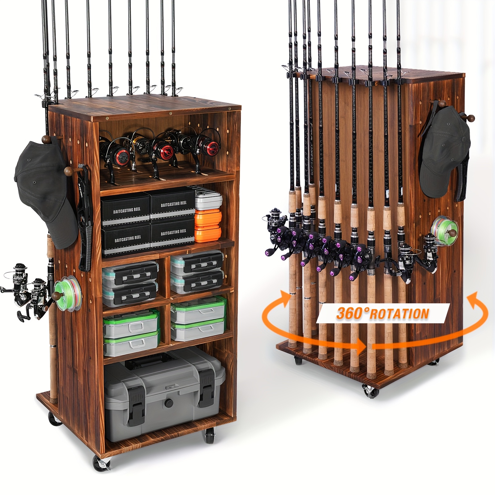 Ghosthorn Fishing Rod Holders  - Fishing Rod Rack reseña y precio