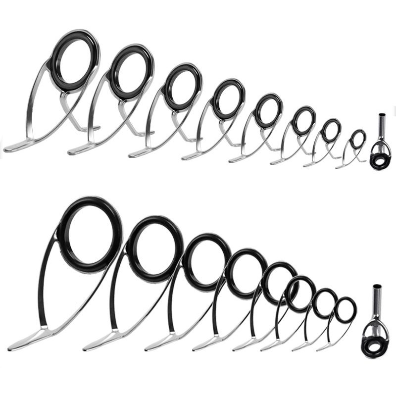 9Pcs Fishing Rod Guides Ring R - Fishing Rod Building Kit reseña y precio