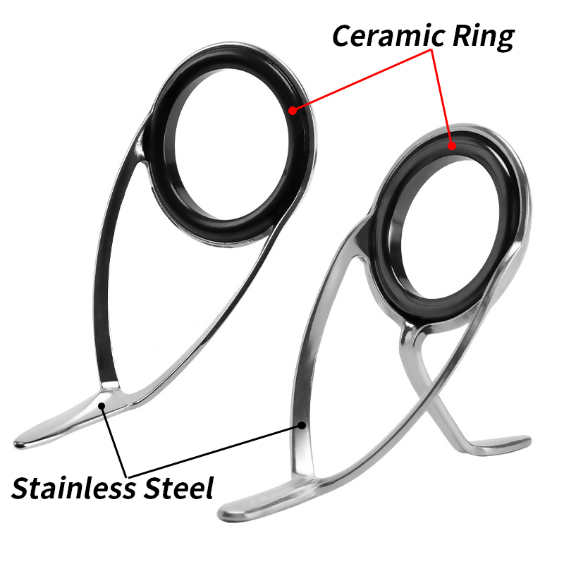 9Pcs Fishing Rod Guides Ring R - Fishing Rod Building Kit reseña y precio