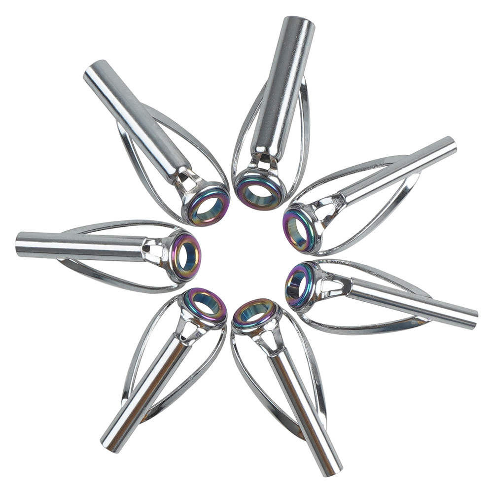 10Pcs Fishing rod guide tips r - Fishing Rod Tip Replacement reseña y precio