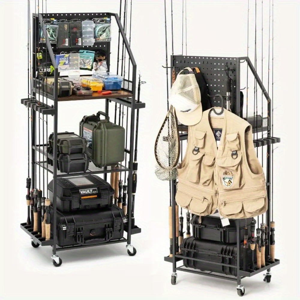 Fishing Rod Holders for Garage - Fishing Rod Case reseña y precio