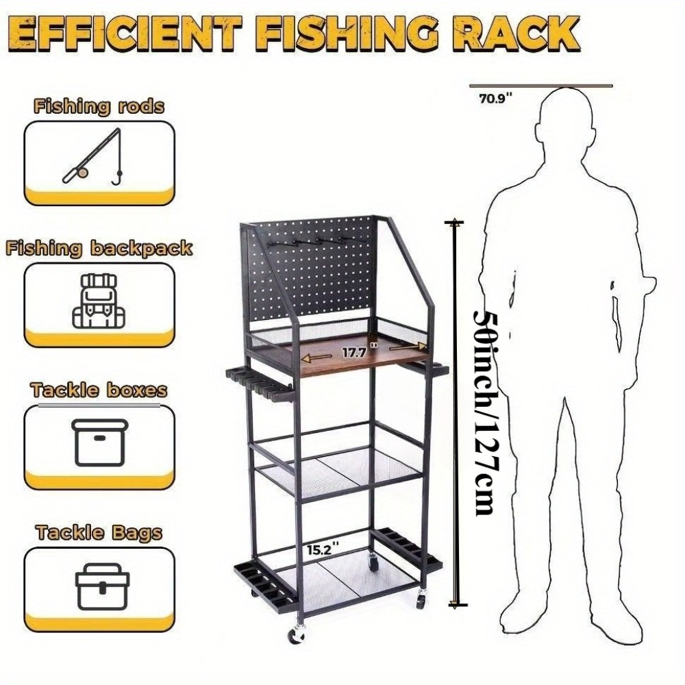 Fishing Rod Holders for Garage - Fishing Rod Case reseña y precio