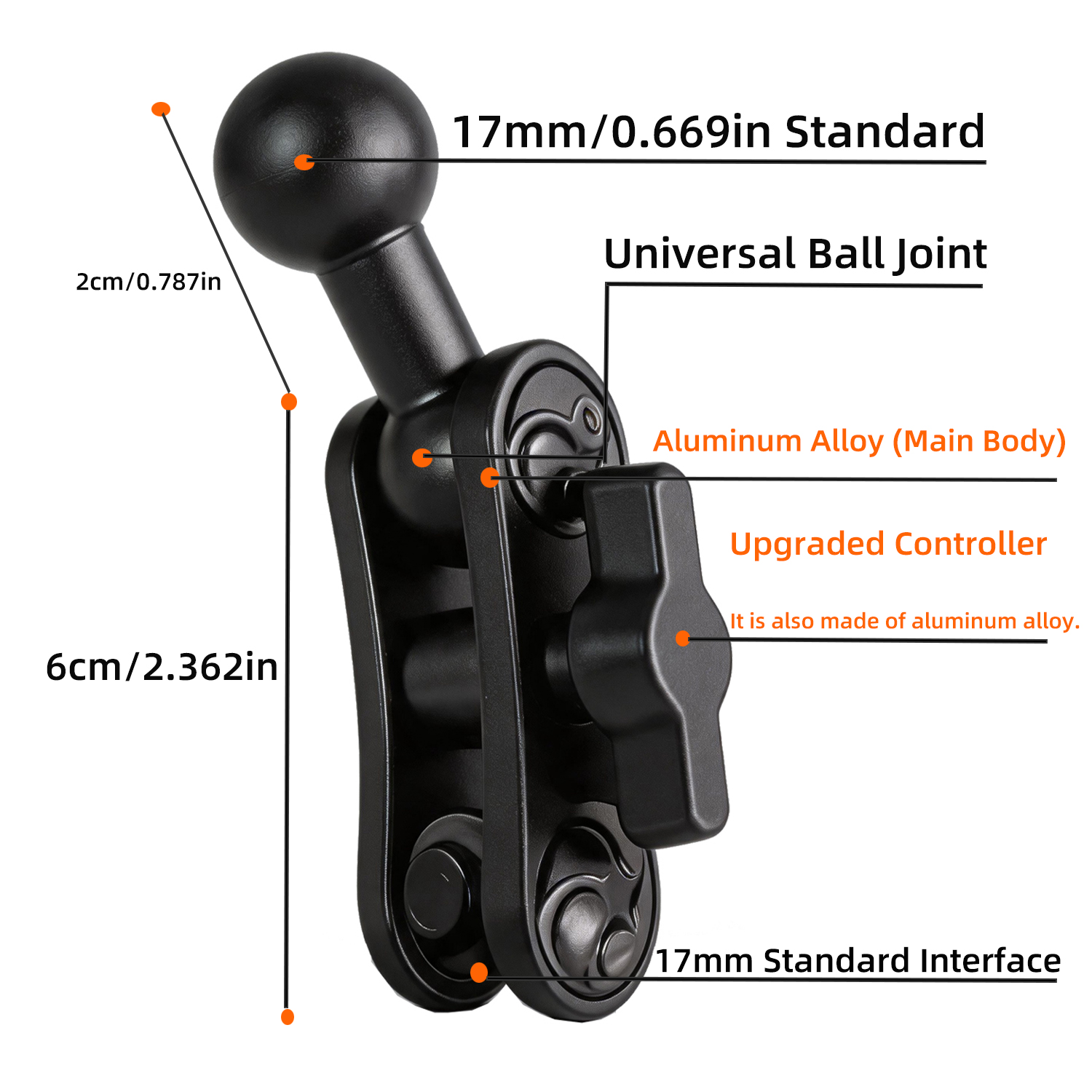 Car Phone Holder Aluminum Allo - Fishing Rod Holder reseña y precio
