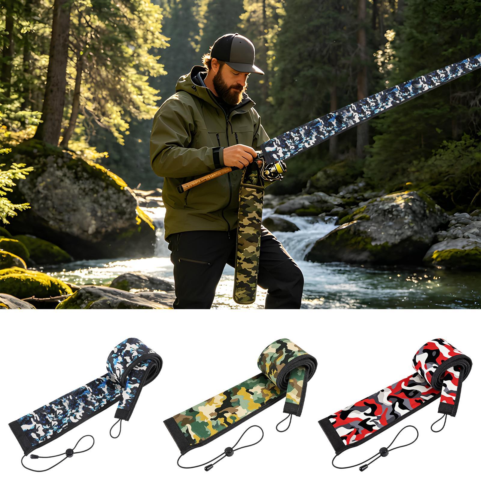 Fishing Rod Sleeve Adjustable  - Fishing Rod Casting reseña y precio