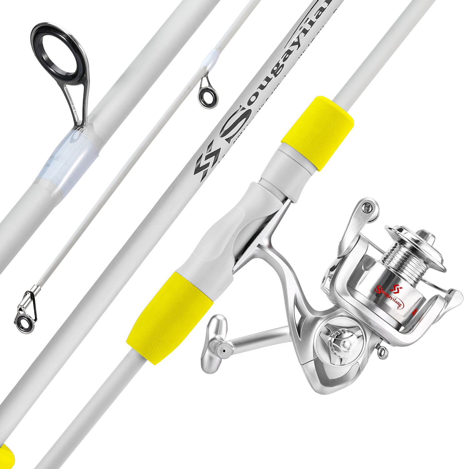 Sougayilang 2section Spinning  - Fishing Rod Carbon Fiber reseña y precio