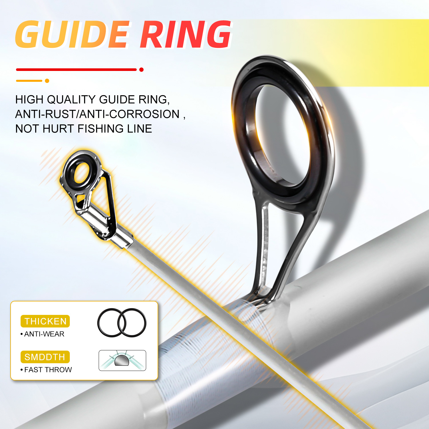 Sougayilang 2section Spinning  - Fishing Rod Carbon Fiber reseña y precio