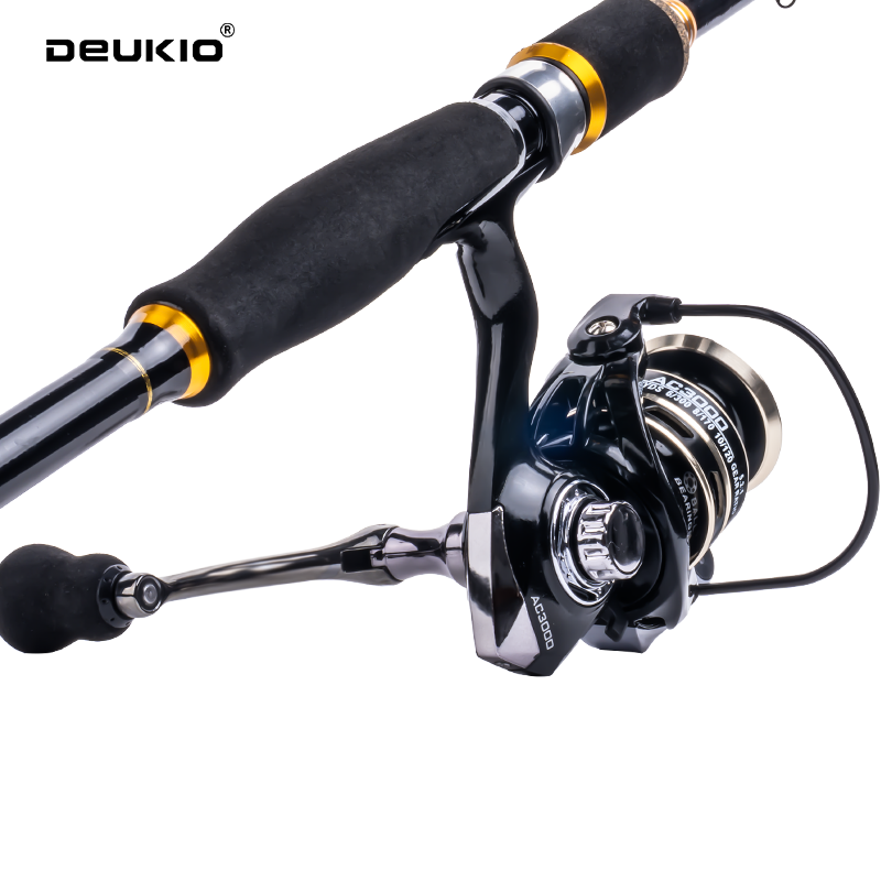 DEUKIO Fishing Rod Reel Combo  - Fishing Rod Carbon Fiber reseña y precio