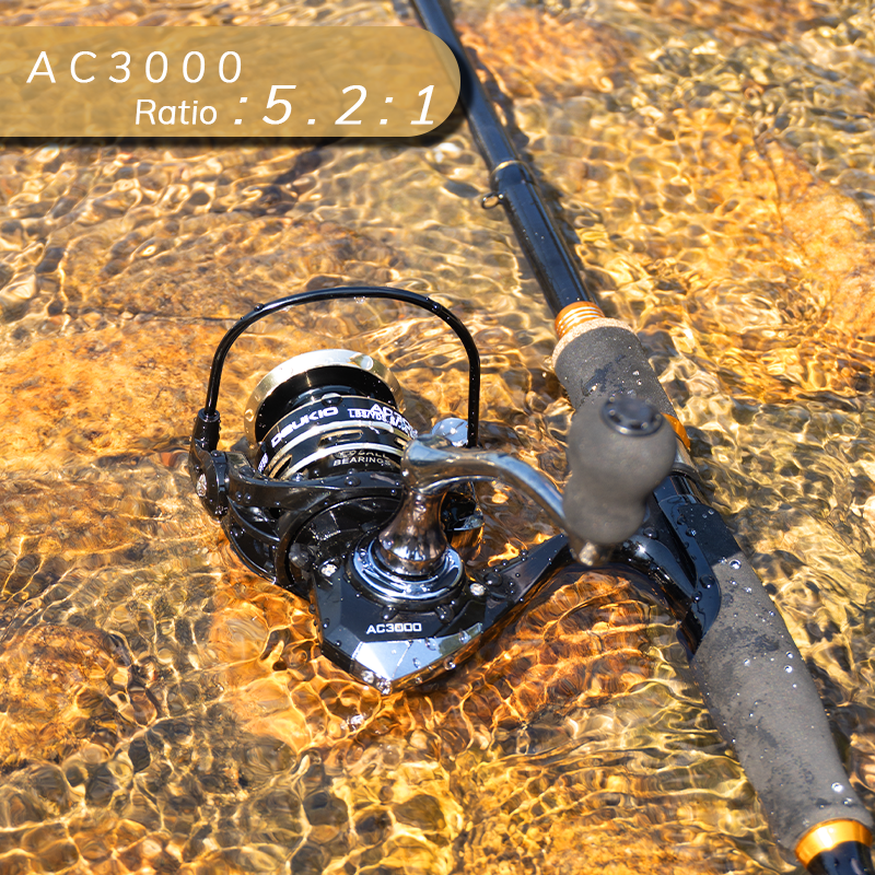 DEUKIO Fishing Rod Reel Combo  - Fishing Rod Carbon Fiber reseña y precio