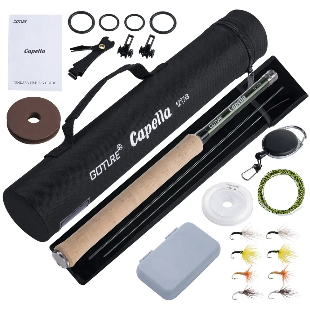 Goture 12FT Classical Tenkara  - Fishing Rod Combo reseña y precio