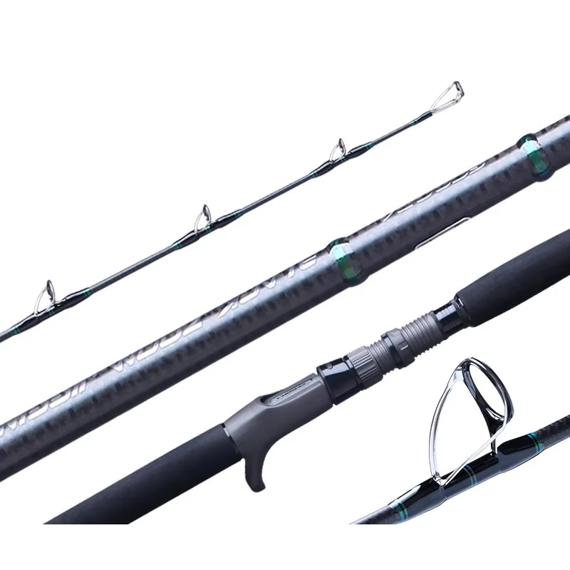 【Popular】Black Zoom Japan Tora - Fishing Rod Boat reseña y precio