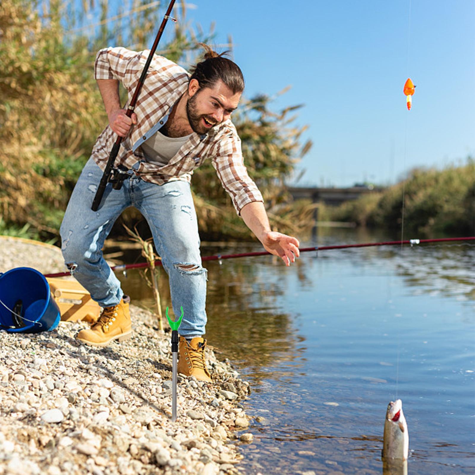 Fishing Rod Ground Holder 4 Pi - Fishing Rod Telescopic reseña y precio