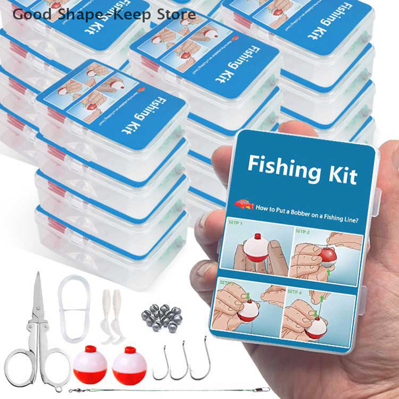 24Pcs Emergency Fishing Kit Po - Fishing Rod Case reseña y precio